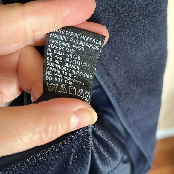 Vtg NWOT Vest ,blue thick fleece ,men,unisex
front zip,utility,outdoor,warm - Picture 8 of 12